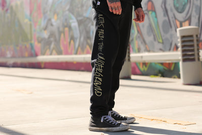 Notes From The Underground 10-Year Anniv. Sweatpants (Black)
