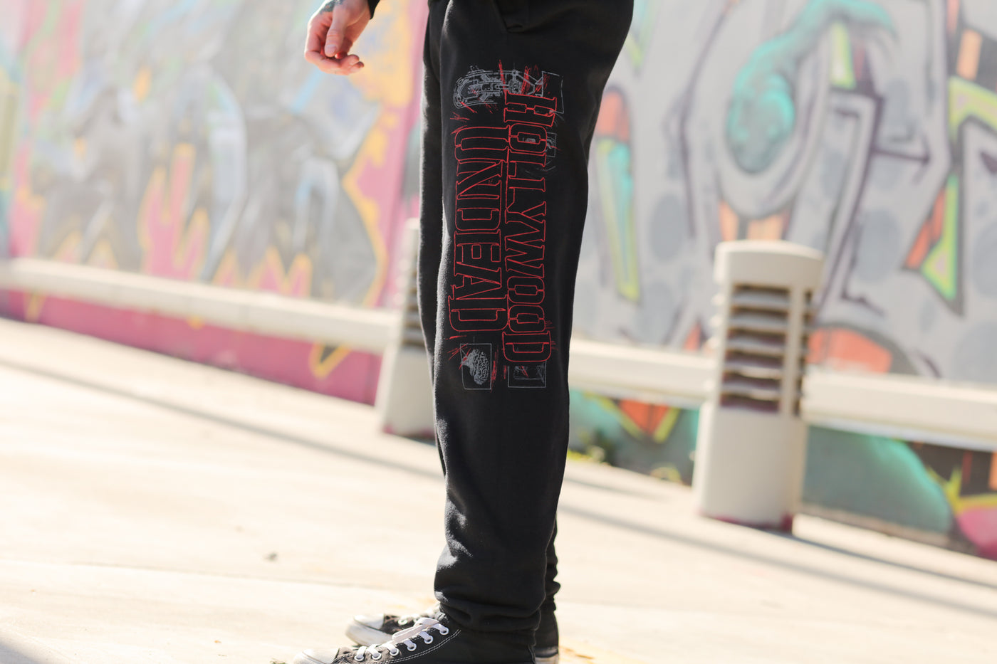Notes From The Underground 10-Year Anniv. Sweatpants (Black)