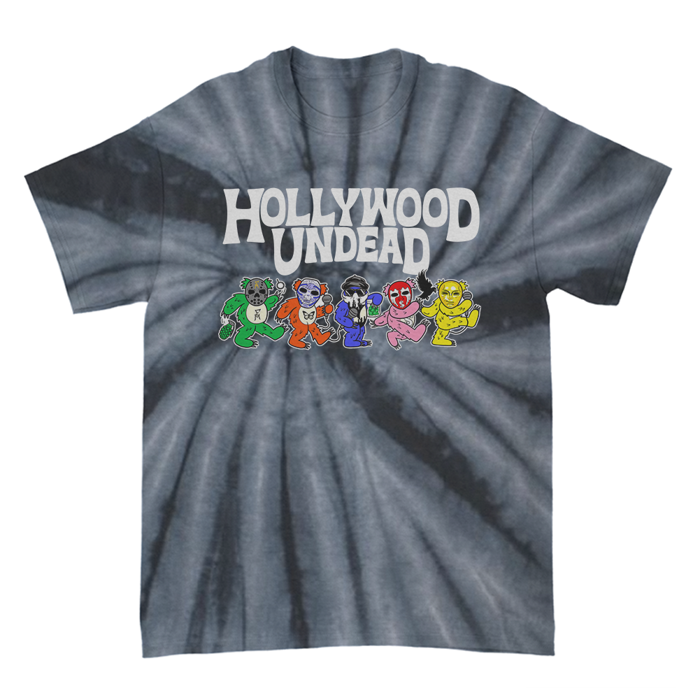 Un-dead Head Tee (Cyclone Black Dye) – Hollywood Undead