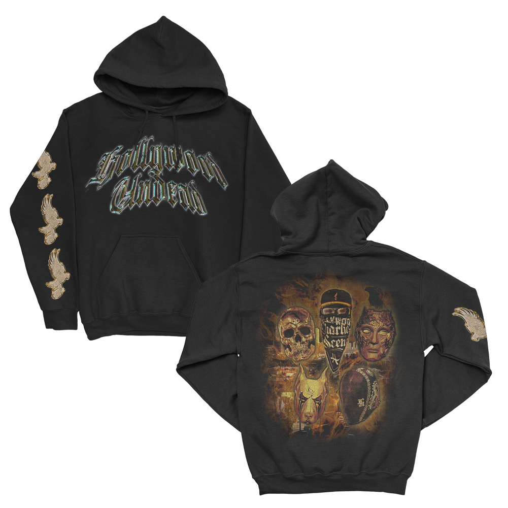 Bling Pullover Hoodie (Black) – Hollywood Undead