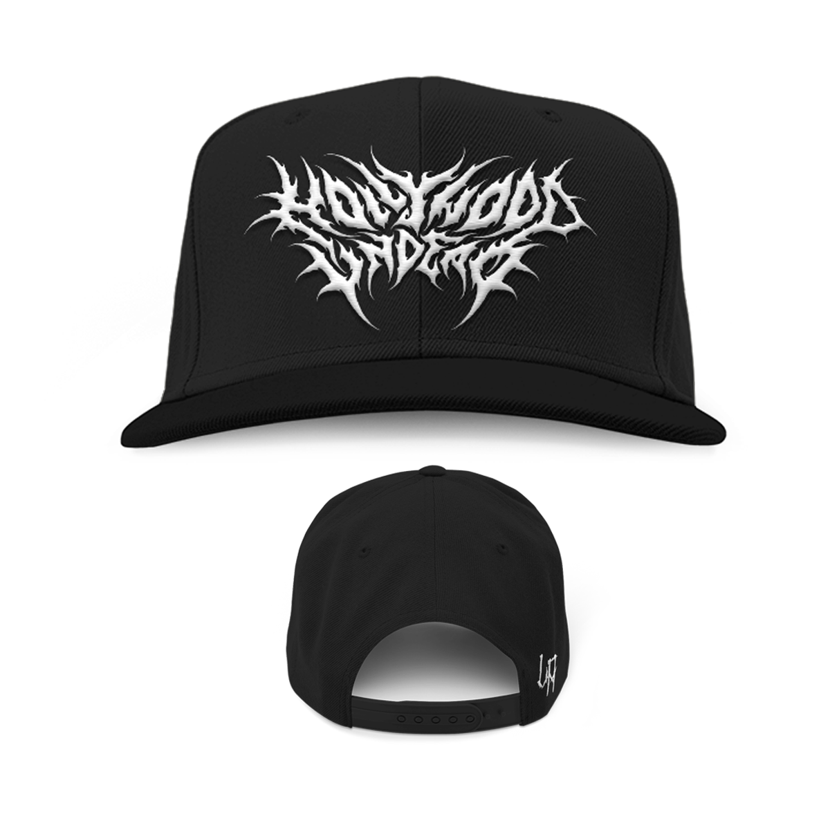 Hollywood-Undead-Metal-Logo-Snap-Back-Hat