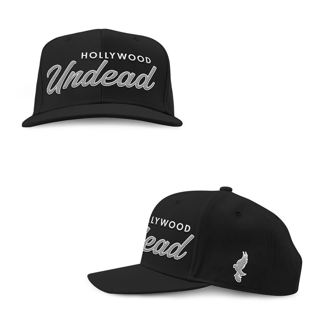 Hollywood Undead Script Snap Back Hat