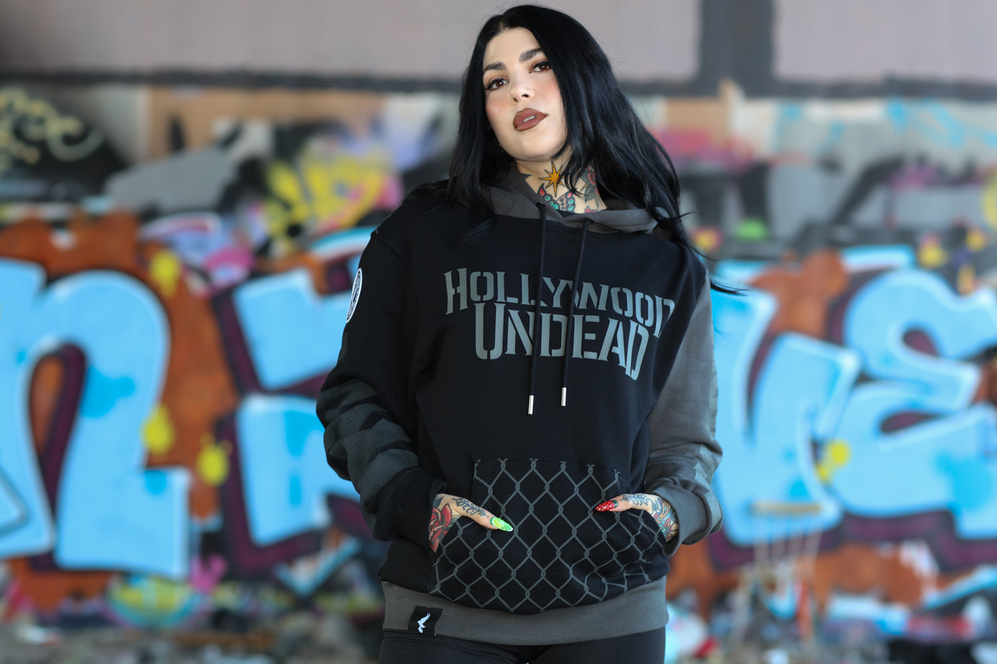 HU4L Pullover Hoodie (Black)