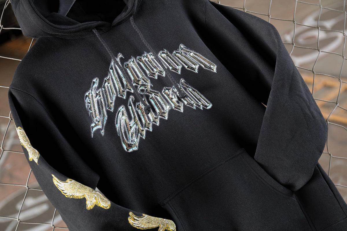 Bling Pullover Hoodie (Black)