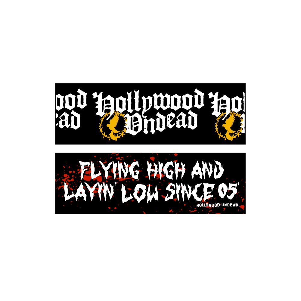 Flying High and Locals Only Bumper Sticker Set