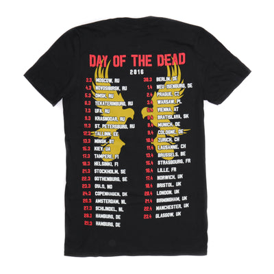 Day Of The Dead 2016 European Tour Tee (Black)