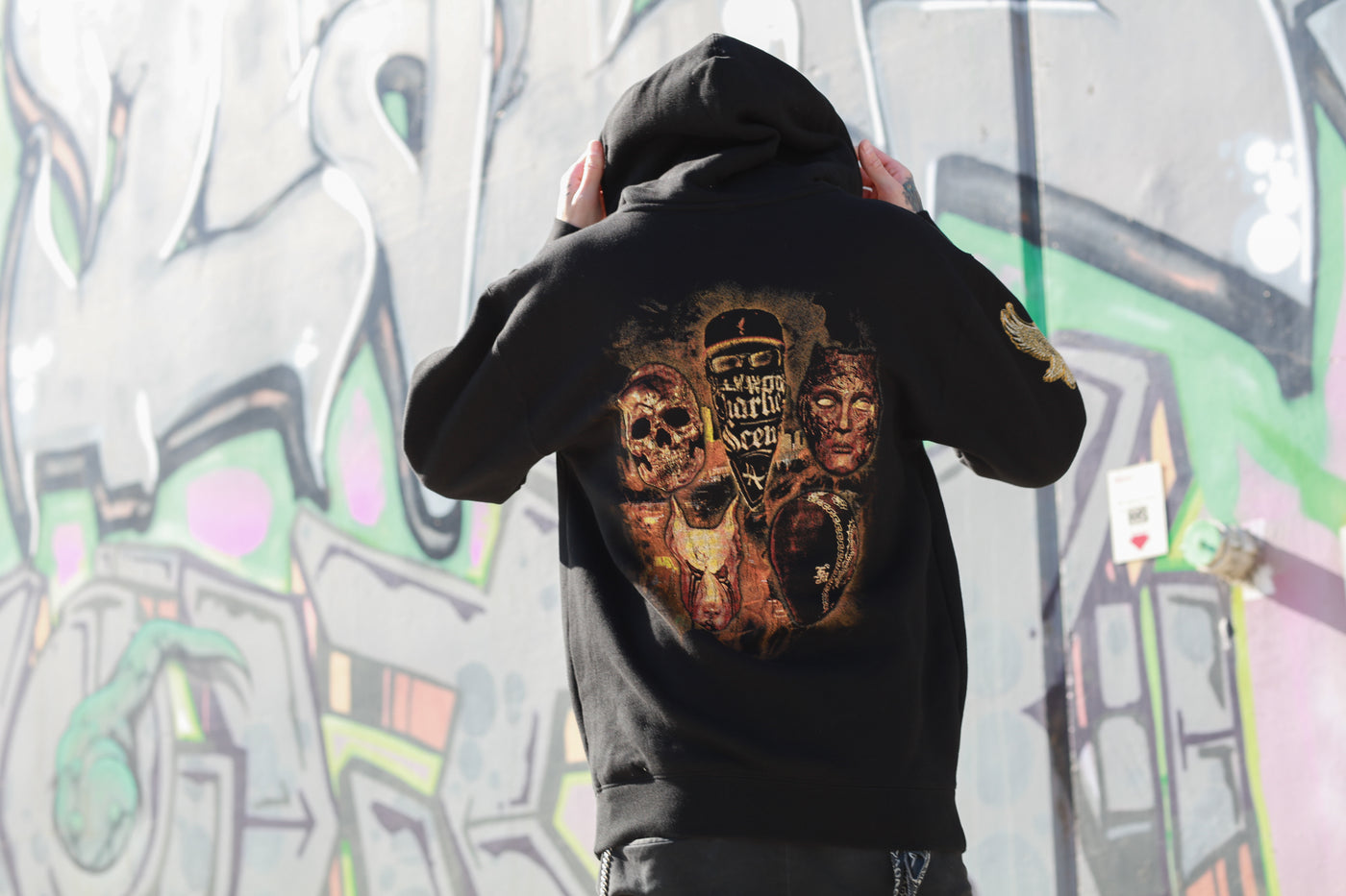 Bling Pullover Hoodie (Black)