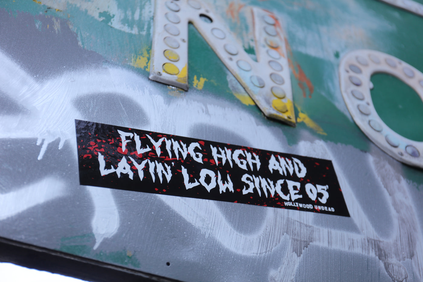 Flying High and Locals Only Bumper Sticker Set