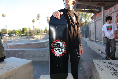 Skull Head Skate Deck