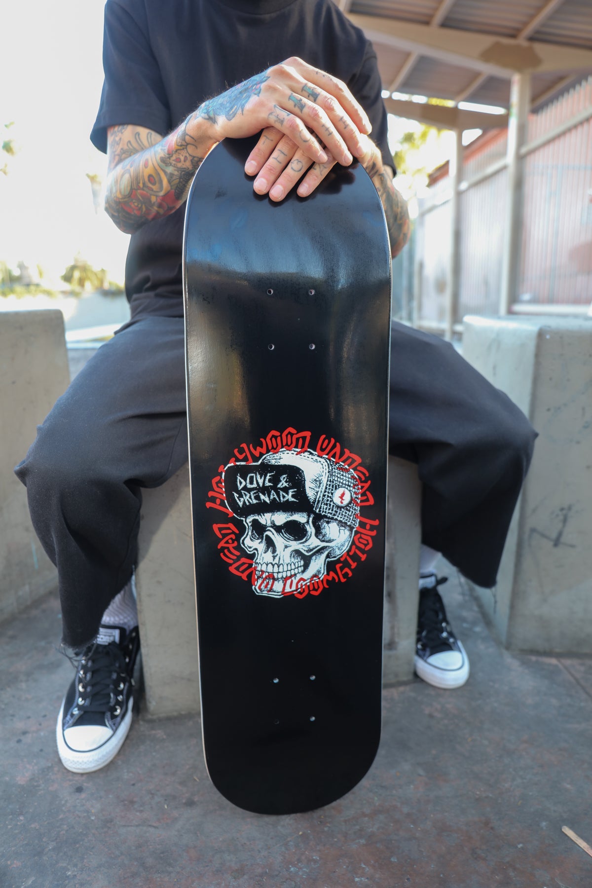 Skull Head Skate Deck