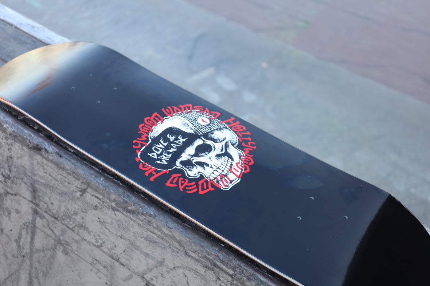 Skull Head Skate Deck