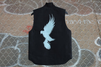 Dove & Grenade Logo Carhartt Vest (Black)