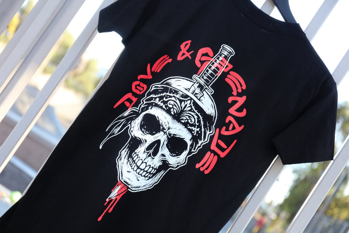Dagger Skull Tee (Black) – Hollywood Undead Dagger Skull Tee (Black) – Hollywood Undead