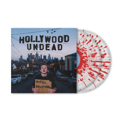 Hollywood Undead – Hotel Kalifornia Deluxe LP (Ruby Splatter)