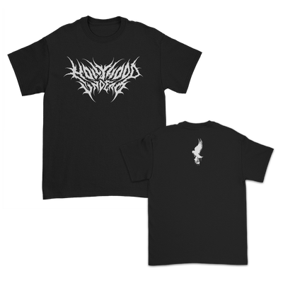 Hollywood-Undead-Metal-Logo-T-Shirt-Black