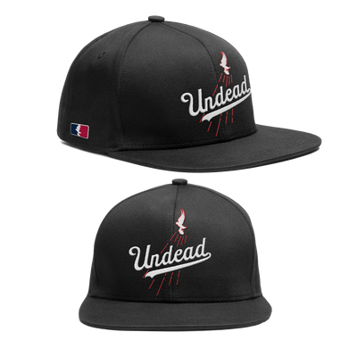 Undead Baseball Logo Snap Back Hat (Black)